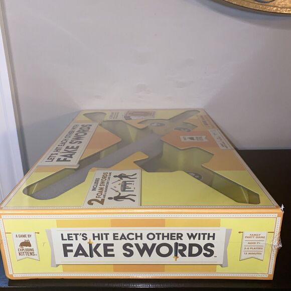 Exploding Kittens Let's Hit Each Other with Fake Swords NIB - Picture 6 of 6